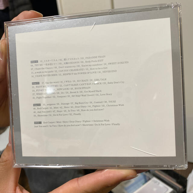 安室奈美恵　ファイナリー　DVD付き エンタメ/ホビーのCD(ポップス/ロック(邦楽))の商品写真