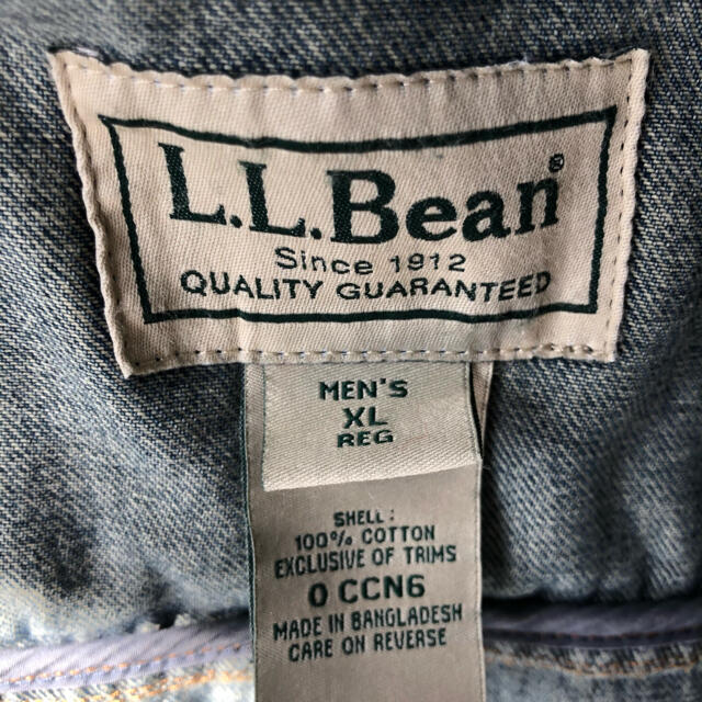 L.L.Bean(エルエルビーン)のデニムジャケット　XL メンズのジャケット/アウター(Gジャン/デニムジャケット)の商品写真