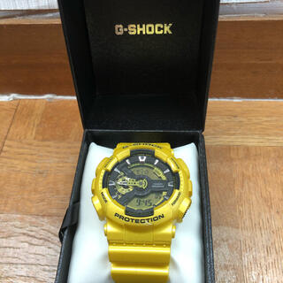 ジーショック(G-SHOCK)の良品！CASIO G-SHOCK GA-110NM-9AJF 腕時計 イエロー(腕時計(デジタル))
