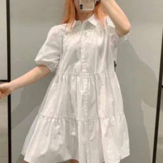 ザラ(ZARA)のZARA ティアードワンピース(ひざ丈ワンピース)