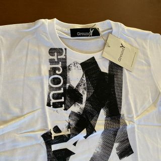 ヨウジヤマモト(Yohji Yamamoto)の【Ground Y】5.0oz coton  Roller Graphic T(Tシャツ/カットソー(半袖/袖なし))