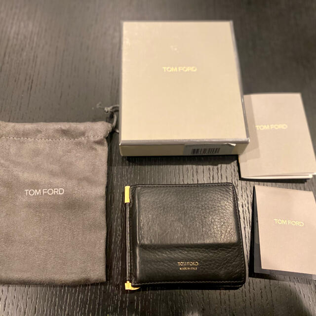 Tom Ford トムフォード 折りたたみ 財布 マネークリップ 【後払い