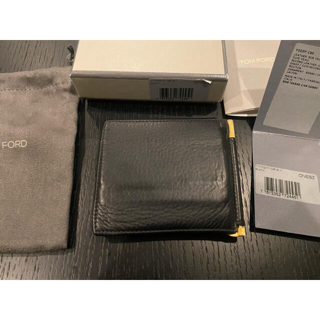 Tom Ford トムフォード　折りたたみ 財布　マネークリップ 2