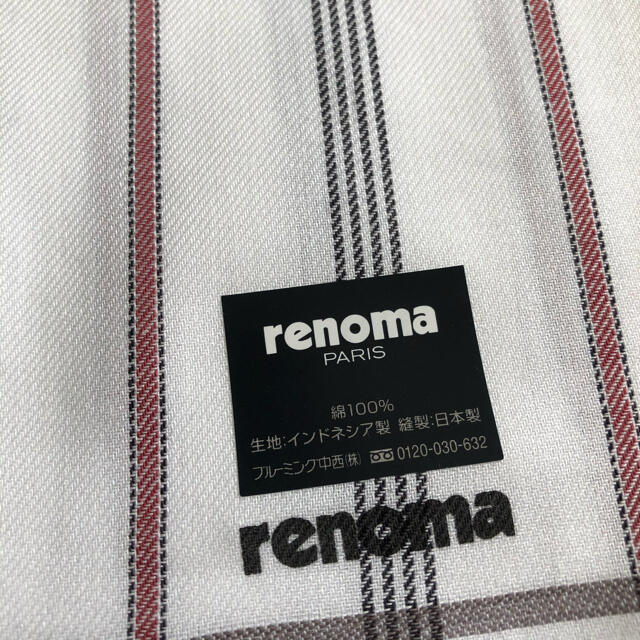 RENOMA(レノマ)のrenomaハンカチ メンズのファッション小物(ハンカチ/ポケットチーフ)の商品写真