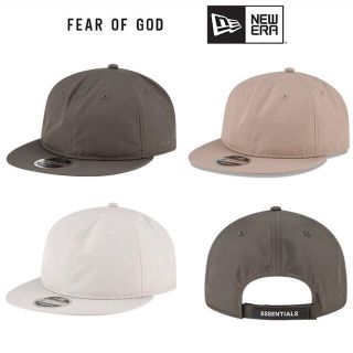 フィアオブゴッド(FEAR OF GOD)の【 ブラウン】FOG Essentials x New Era キャップ(キャップ)