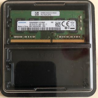 サムスン(SAMSUNG)の【中古】サムスン　ノートPC用メモリ　4GBx1(ノートPC)