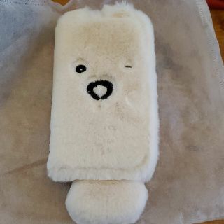 フラボア(FRAPBOIS)のふわもこ iPhoneケース (iPhoneケース)