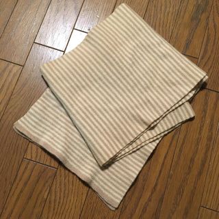 ムジルシリョウヒン(MUJI (無印良品))の【無印良品】ベージュ×ミルクティー マフラー(マフラー/ショール)