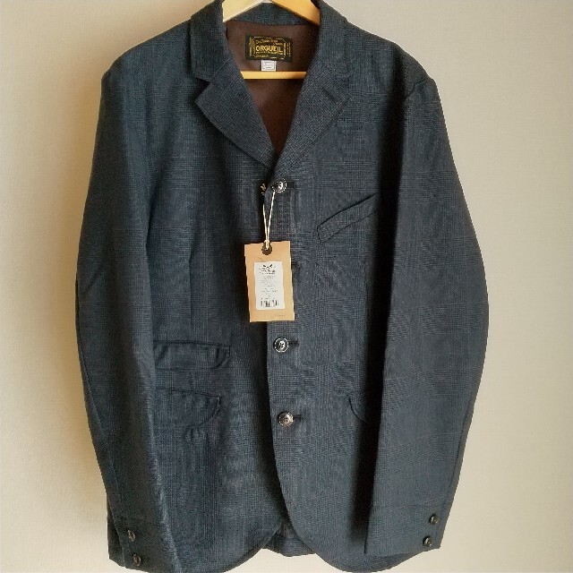 STUDIO D'ARTISAN(ステュディオダルチザン)のオルゲイユ OR-4108B Dress Glen Check Jacket メンズのジャケット/アウター(テーラードジャケット)の商品写真