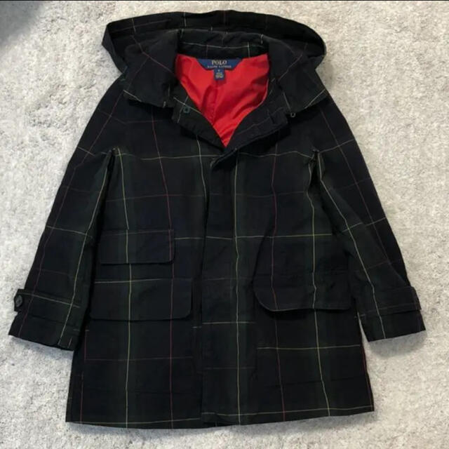 Ralph Lauren ラルフローレン キッズ チェック柄 コート 6 120 probata