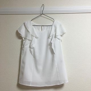 ジャスグリッティー(JUSGLITTY)のジャスグリッティー♡袖フリルシャツ(シャツ/ブラウス(半袖/袖なし))