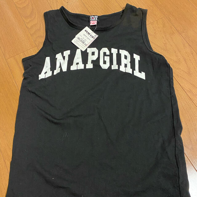 ANAP Kids(アナップキッズ)のANAP GIRL  タンクトップ キッズ/ベビー/マタニティのキッズ服女の子用(90cm~)(Tシャツ/カットソー)の商品写真