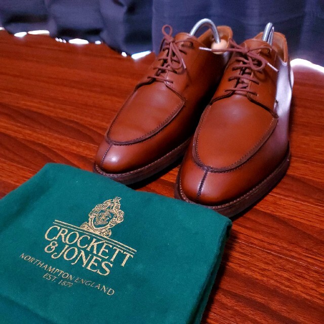 Crockett&Jones(クロケットアンドジョーンズ)の【価格交渉可】crocket&jones 革靴 メンズの靴/シューズ(ドレス/ビジネス)の商品写真