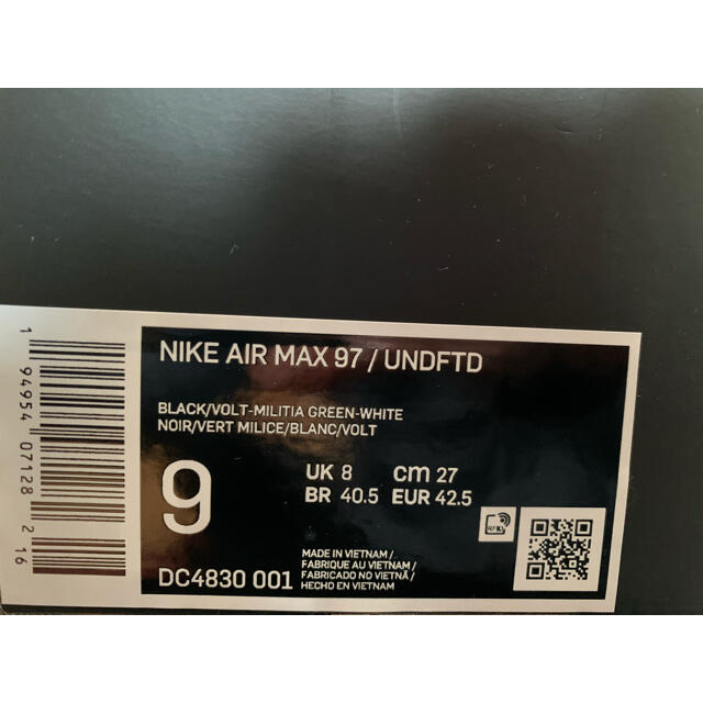 新品即納 NIKE - Nike Air Max 97 undefeated DC4830-001の通販 by Bigbazz's shop｜ナイキならラクマ 在庫あ人気
