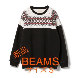 ビームス(BEAMS)のBEAMS 雪柄スウェット S(ニット/セーター)