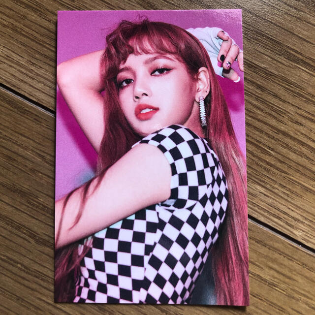 BLACKPINK LISA リサ トレカ カード グッズ エンタメ/ホビーのCD(K-POP/アジア)の商品写真