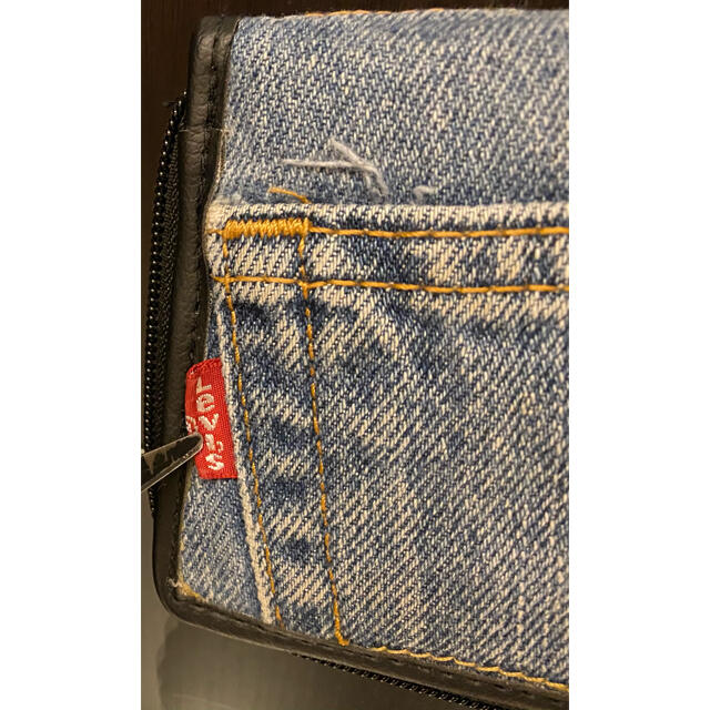 Levi's(リーバイス)のリーバイス  長財布　リメイク ハンドメイドのファッション小物(財布)の商品写真