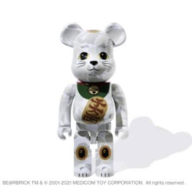 MEDICOM TOY(メディコムトイ)のBE@RBRICK ベアブリック BAPE ベイプ 招き猫 1000% エンタメ/ホビーのフィギュア(その他)の商品写真