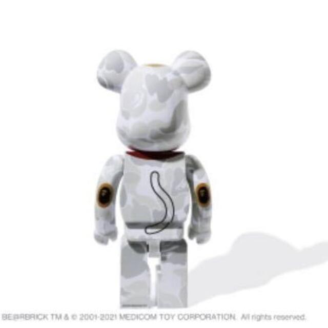 MEDICOM TOY(メディコムトイ)のBE@RBRICK ベアブリック BAPE ベイプ 招き猫 1000% エンタメ/ホビーのフィギュア(その他)の商品写真