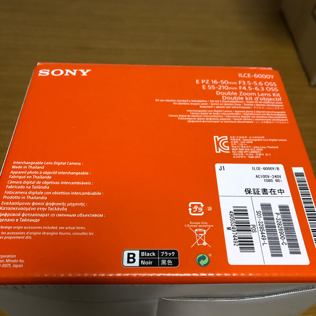 SONY(ソニー)のSONY α6000 ダブルズームレンズ　5年保証 スマホ/家電/カメラのカメラ(ミラーレス一眼)の商品写真