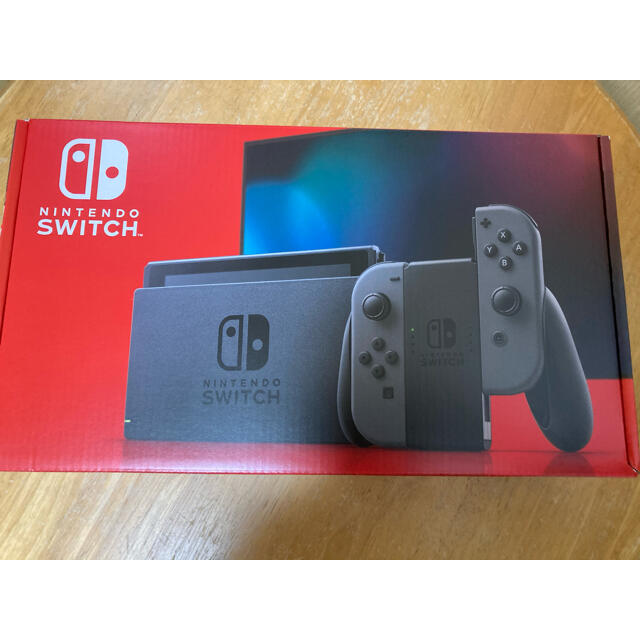 任天堂新品　新型　Nintendo Switch  JOY-CON グレー　本体