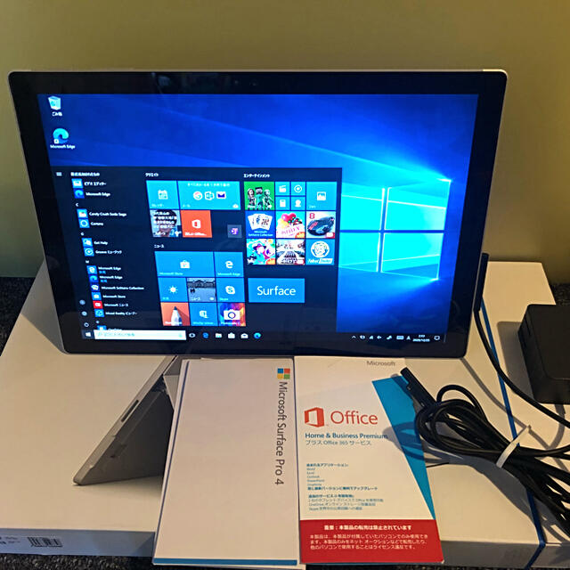 Surface Pro4 RAM 4GB SSD 128GB officeカード - ノートPC