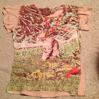 レベッカテイラー(Rebecca Taylor)のレベッカテイラー ネコTシャツ(Tシャツ(半袖/袖なし))