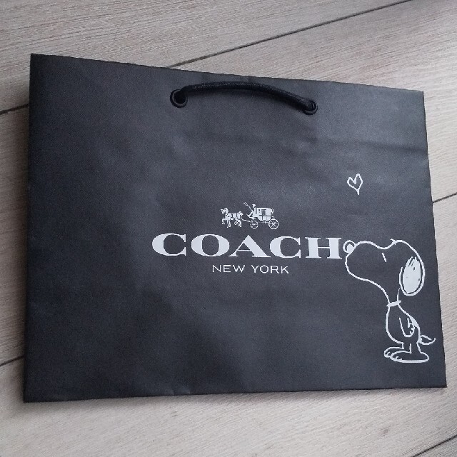 SNOOPY(スヌーピー)のチャカ様用 SNOOPY COACH コラボ ショップバッグ レディースのバッグ(ショップ袋)の商品写真