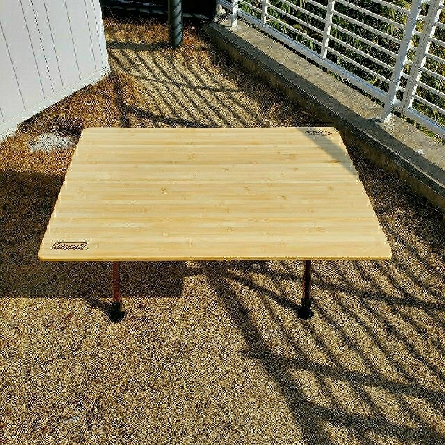 【中古】コールマン バンブーラウンジテーブル 100サイズ テーブル/チェア