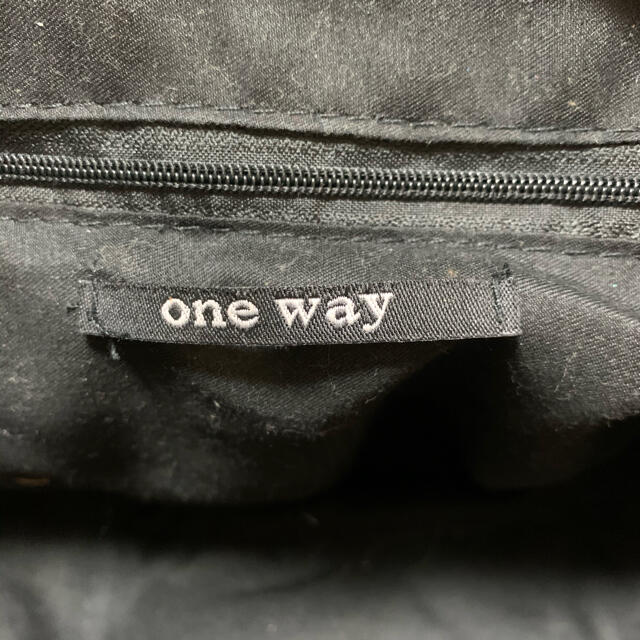 one*way(ワンウェイ)のワンウェイ❤️ハンドバッグ　黒 レディースのバッグ(ハンドバッグ)の商品写真