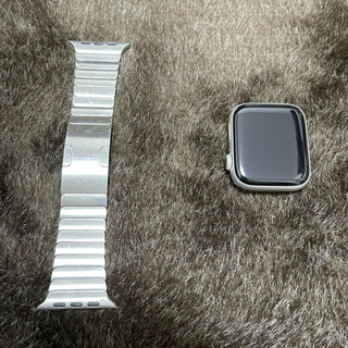 アップル(Apple)のApple Watch series5 aluminum 44mm バンドセット(腕時計(デジタル))