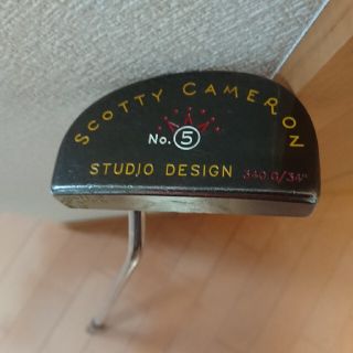 スコッティキャメロン(Scotty Cameron)のadsさま 専用SCOTTY CAMERON DESIGNNo.5 34パター(クラブ)