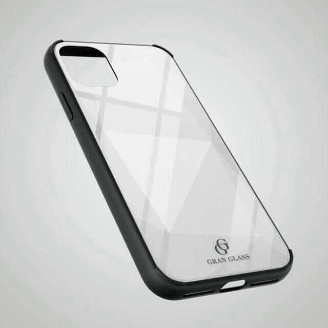 ELECOM(エレコム)のiPhone 11 ホワイトダイヤモンド 日本メーカー製表面硬度9H　2個セット スマホ/家電/カメラのスマホアクセサリー(iPhoneケース)の商品写真
