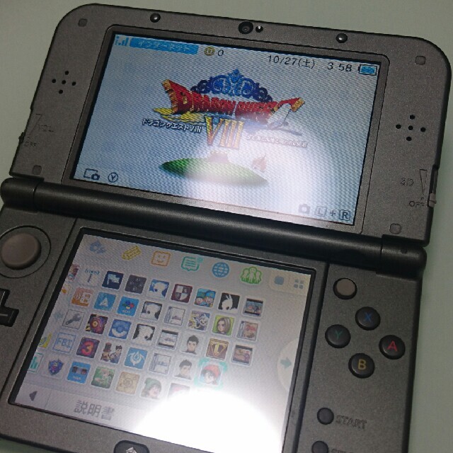 比較的美品！完動品】 New3DS LL ドラクエ 逆転裁判 ソフト内蔵-