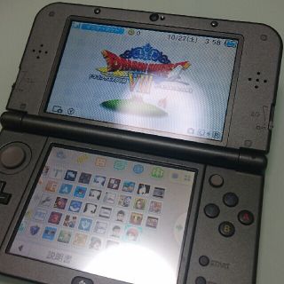 【比較的美品！完動品】 New3DS LL 　ドラクエ　逆転裁判 ソフト内蔵(携帯用ゲーム機本体)