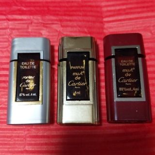 カルティエ(Cartier)のカルティエ♡香水　4ml✕3(香水(女性用))