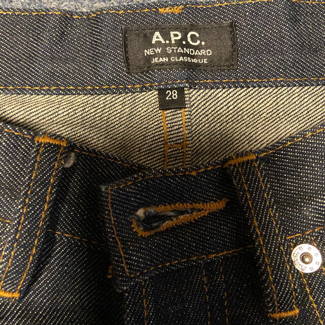 未洗濯　A.P.C アーペーセー　ニュースタンダード　New standard