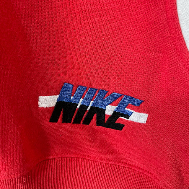 NIKE ナイキ　90s スウェット トレーナー 刺繍 レッド M