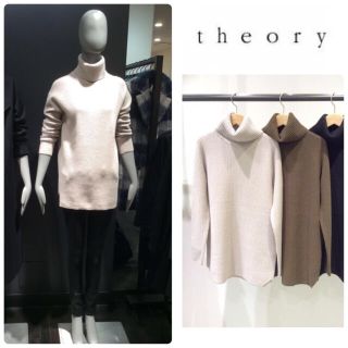 セオリー(theory)の美品♡ theory セオリー カシミヤ混 ニット チュニック(ニット/セーター)