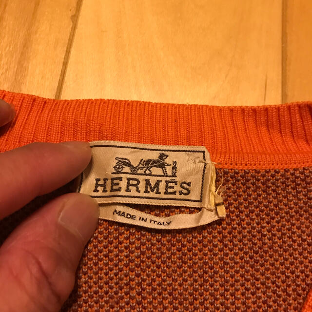 Hermes(エルメス)の正規品　エルメス　ウールセーター M 美品 メンズのトップス(ニット/セーター)の商品写真