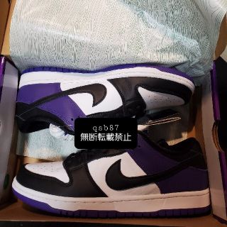 ナイキ(NIKE)のNIKE SB DUNK LOW PRO “COURT PURPLE ナイキ(スニーカー)