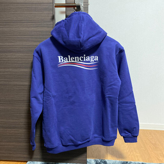 バレンシアガ(Balenciaga)のBALENCIAGA:バレンシアガ　キャンペーンロゴパーカー(パーカー)