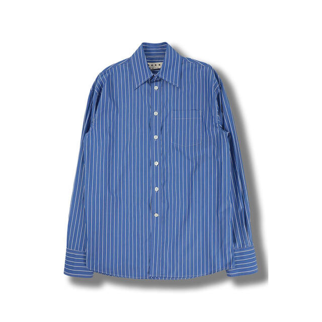 MARNI  OVERSIZED SHIRT(NEPTUNE STRIPE