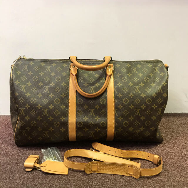 LOUIS VUITTON(ルイヴィトン)の美品 ヴィトン キーポル55 バンドリエール　ボストンバッグ　 レディースのバッグ(ボストンバッグ)の商品写真