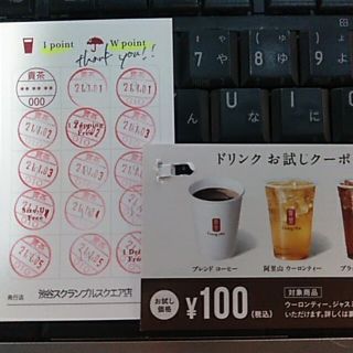 ゴンチャ★ポイントカード★クーポン付き(フード/ドリンク券)
