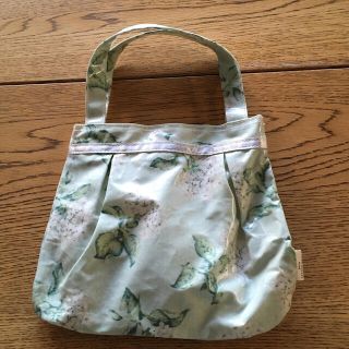 ローラアシュレイ(LAURA ASHLEY)のローラアシュレイ　ミニバッグ　アジサイ柄(トートバッグ)