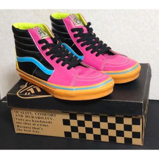 ヴァンズ(VANS)のVANS SK8-HI V38CLFL エナメルハイカットスニーカー(スニーカー)