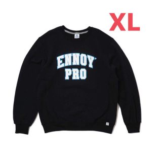 ENNOY COLLEGE SWEAT  ブラック