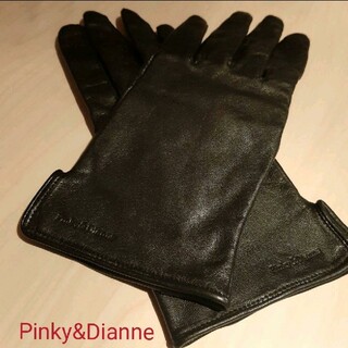 ピンキーアンドダイアン(Pinky&Dianne)のPinky&Dianne　手袋　ブラック(手袋)