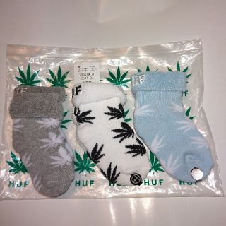 ハフ(HUF)のＨＵＦ ベビーソックス　３足セット(靴下/タイツ)